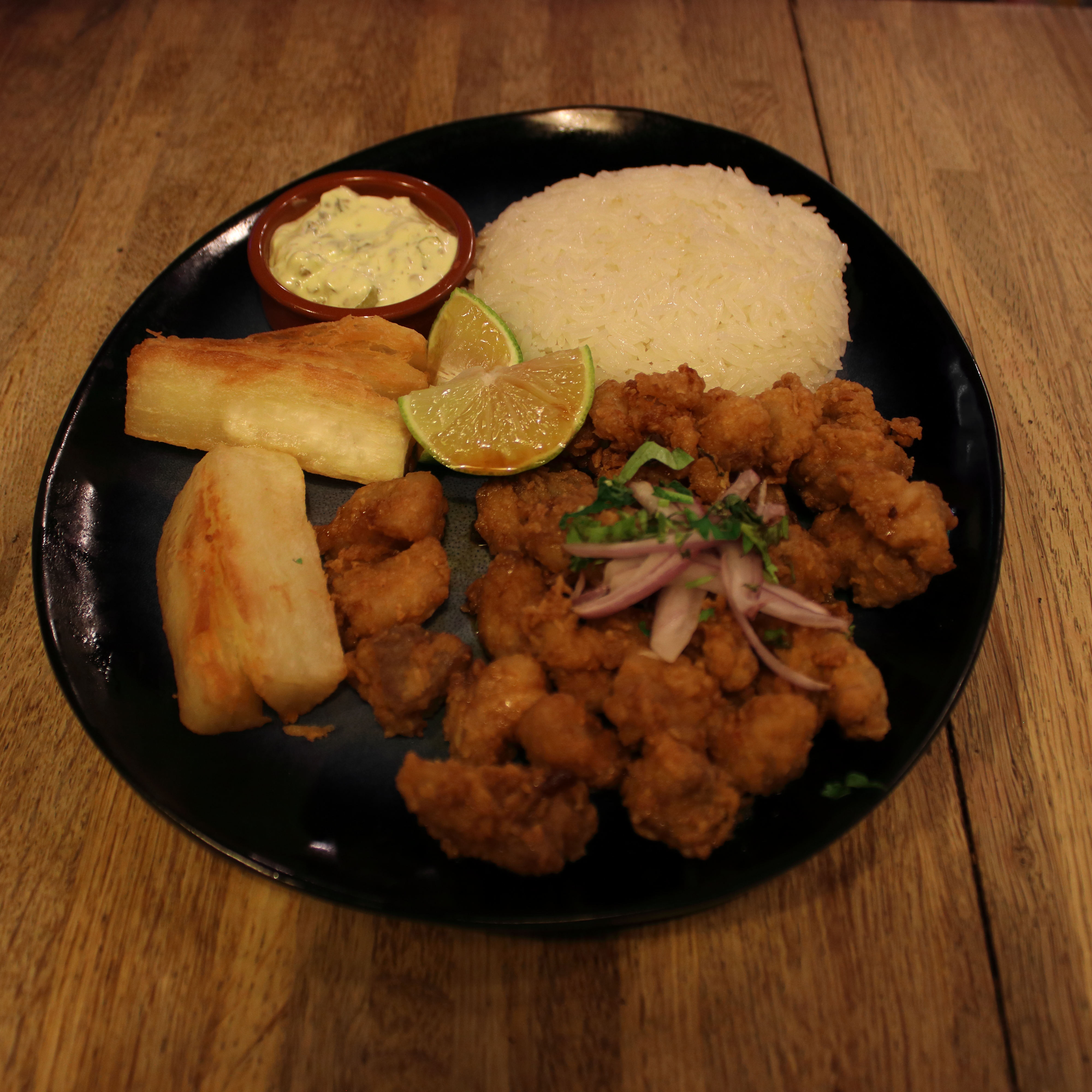 Chicharones de poisson